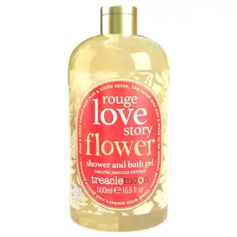 Kruidvat Treaclemoon Rouge Love Story Shower and Bath Gel aanbieding