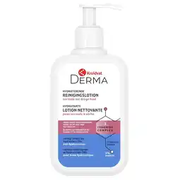 Kruidvat Kruidvat Derma Hydraterende Reinigingslotion aanbieding