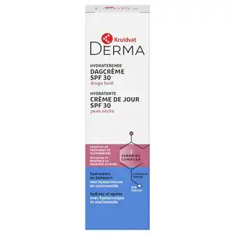 Kruidvat Kruidvat Derma SPF30 Hydraterende Dagcrème aanbieding