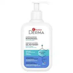 Kruidvat Kruidvat Derma Poriënzuiverende Reinigingsgel aanbieding