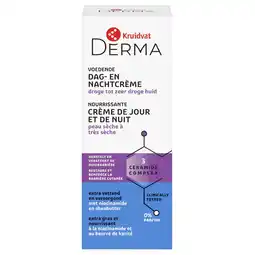 Kruidvat Kruidvat Derma Droge Huid Dag- en Nachtcrème aanbieding