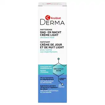 Kruidvat Kruidvat Derma Clear Salicyl Dag- en Nachtcrème aanbieding