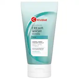 Kruidvat Kruidvat Cleansing Soothing Gezichtsreinigingscrème aanbieding