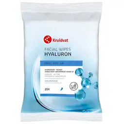 Kruidvat Kruidvat Hyaluron Gezichtsreinigingdoekjes aanbieding
