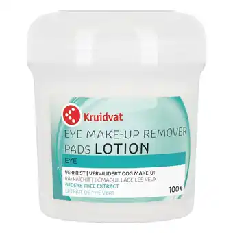 Kruidvat Kruidvat Cleansing Lotion Oogmake-upremoverpads aanbieding