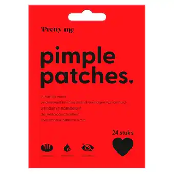 Kruidvat Pretty Me Heart Pimple Patches aanbieding
