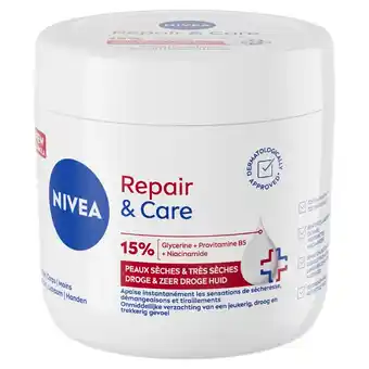 Kruidvat NIVEA Repair & Care Crème aanbieding