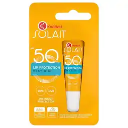 Kruidvat Kruidvat Solait SPF50 Lip Protection Lippenbalsem aanbieding