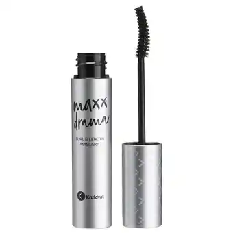 Kruidvat Kruidvat Maxx Drama Curling & Length Mascara aanbieding