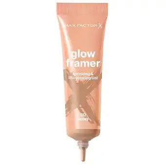 Kruidvat Max Factor Glow Framer 20 Honey Bronzing & Illuminating Tint aanbieding