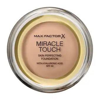 Kruidvat Max Factor Miracle Touch 75 Golden Skin Perfecting Foundation aanbieding