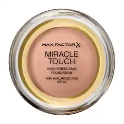 Kruidvat Max Factor Miracle Touch 70 Natural Skin Perfecting Foundation aanbieding