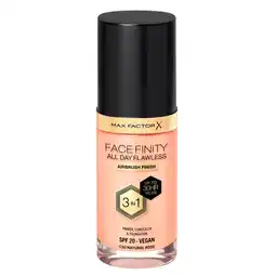 Kruidvat Max Factor Facefinity All Day Flawless C50 Natural Rose Foundation aanbieding