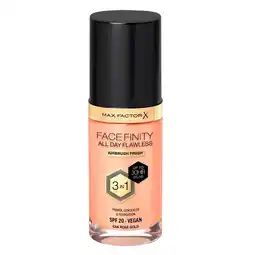 Kruidvat Max Factor Facefinity All Day Flawless C64 Rose Gold Foundation aanbieding