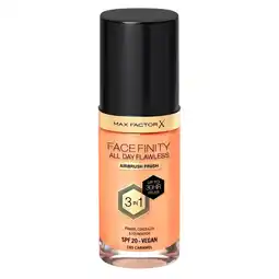 Kruidvat Max Factor Facefinity All Day Flawless C85 Caramel Foundation aanbieding
