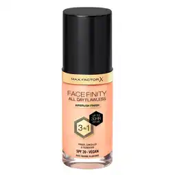 Kruidvat Max Factor Facefinity All Day Flawless N45 Warm Almond Foundation aanbieding