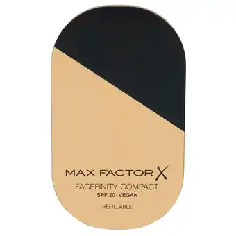 Kruidvat Max Factor Facefinity Compact 1 Refillable Foundation aanbieding
