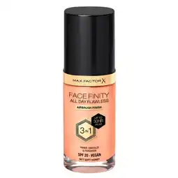 Kruidvat Max Factor Facefinity All Day Flawless N77 Soft Honey Foundation aanbieding