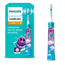 Kruidvat Philips Sonicare For Kids HX6322/04 Elektrische Tandenborstel aanbieding