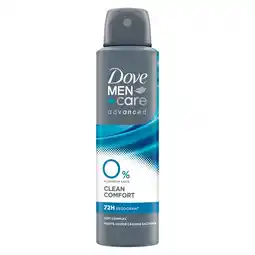 Kruidvat Dove Men+Care Clean Comfort Antitranspirant Spray aanbieding