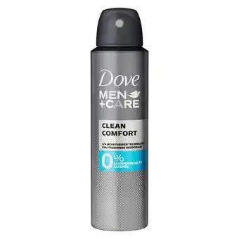 Kruidvat Dove Men+Care Clean Comfort Antitranspirant Spray aanbieding