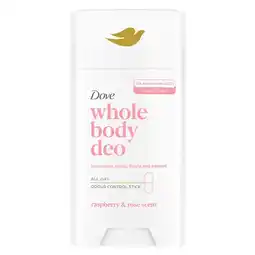 Kruidvat Dove Whole Body Raspberry & Rose Deodorant Stick aanbieding
