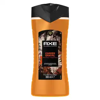 Kruidvat Axe Fine Fragrance Copper Santal Douchegel aanbieding