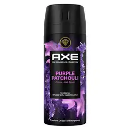 Kruidvat Axe Fine Fragrance Purple Patchouli Deodorant Bodyspray aanbieding