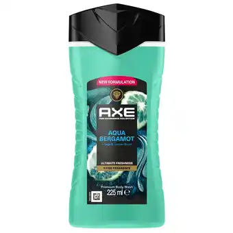 Kruidvat Axe Fine Fragrance Aqua Bergamot Douchegel aanbieding