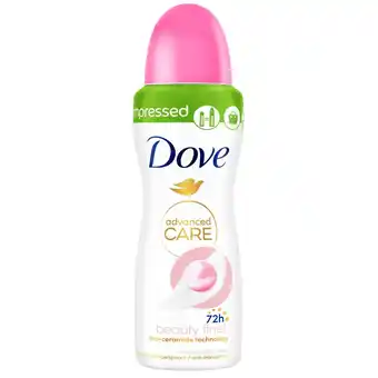 Kruidvat Dove Advanced Care Beauty Finish Deospray aanbieding