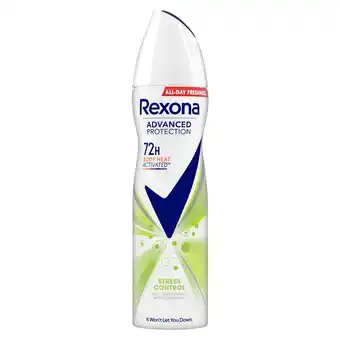 Kruidvat Rexona Women Stress Control Antitranspirant Spray aanbieding
