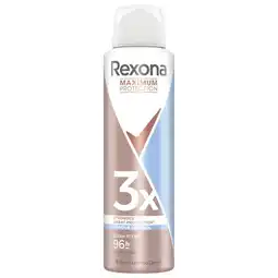 Kruidvat Rexona Maximum Protection Clean Scent Antitranspirant Spray aanbieding