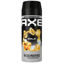 Kruidvat Axe Gold Antitranspirant Spray aanbieding