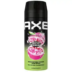 Kruidvat Axe Epic Fresh Deodorant & Bodyspray aanbieding
