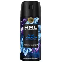 Kruidvat Axe Fine Fragrance Blue Lavender Deodorant Bodyspray aanbieding