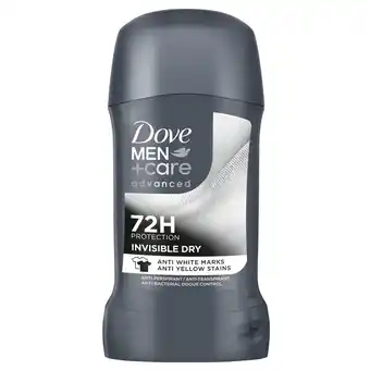 Kruidvat Dove Men+Care Advanced Invisible Dry Deoroller aanbieding