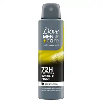 Kruidvat Dove Men+Care Invisible Fresh Antitranspirant Spray aanbieding