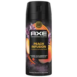 Kruidvat Axe Fine Fragrance Peach Infusion Deodorant Bodyspray aanbieding