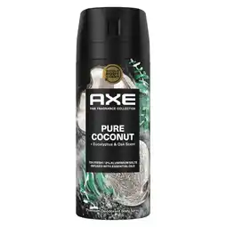 Kruidvat Axe Fine Fragrance Pure Coconut Deodorant & Bodyspray aanbieding