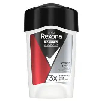 Kruidvat Rexona Men Maximum Protection Intense Sport Antitranspirant Stick aanbieding