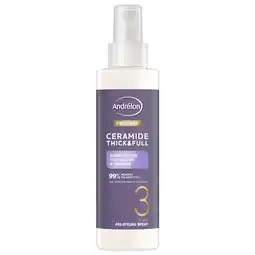 Kruidvat Andrélon Pro-Care Ceramide Thick & Full Pre-Styling Spray aanbieding