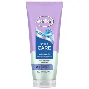 Kruidvat Andrélon Scalp Care Zuiverende Shampoo Scrub aanbieding