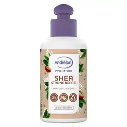 Kruidvat Andrélon Pro Nature Shea Strong Repair Leave-In Crème aanbieding