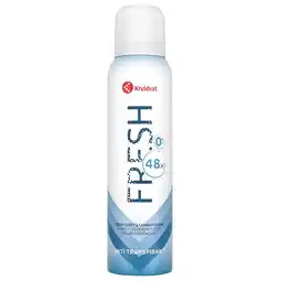 Kruidvat Kruidvat Fresh Deodorant Spray aanbieding