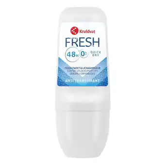 Kruidvat Kruidvat Fresh Antitranspirant Roller aanbieding