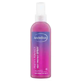 Kruidvat Andrélon Pink Collection Heat Protect Spray aanbieding