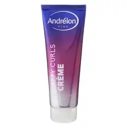 Kruidvat Andrélon Pink Styling Happy Curls Crème aanbieding