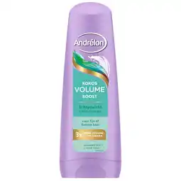 Kruidvat Andrélon Kokos Volume Boost Conditioner aanbieding