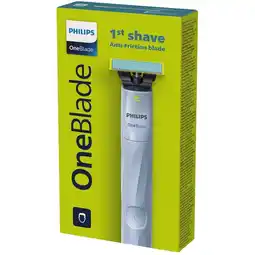 Kruidvat Philips OneBlade First Shave QP1324/20 Scheerapparaat aanbieding