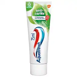 Kruidvat Aquafresh Anti-Cariës Tandpasta aanbieding